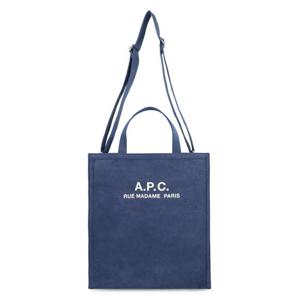아페쎄 로고 프린트 레큐퍼레이션 카바스 토트백 네이비 CODBM H61318 IAK