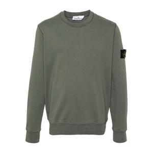 스톤아일랜드 남성 코튼 플리스 맨투맨_레귤러핏 801563051 V0059