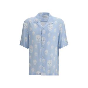 알렉산더 맥퀸 긴팔 셔츠 847304QRACU 4602 LIGHT BLUE