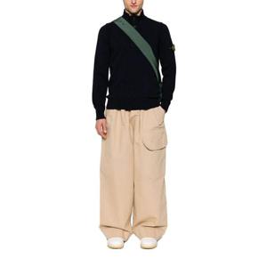 스톤아일랜드 남성 램스울 하프 버튼 스웨터 8115540A3 A0020