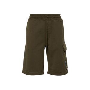 CP컴퍼니 코튼 다이애그널 플리스 카고 반바지 18CMSB101A 110044G 683