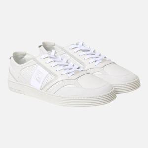 (남성) 펜디 23FW 스텝 레더 화이트 스니커즈 7E1631 A1GV F1MDQ