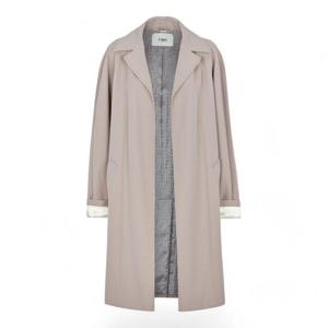 (여성) 펜디 24SS 라이트 그레이 오버사이즈 트렌치코트 FF6012ARU5 F0U6W