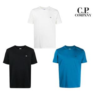 CP 컴퍼니 기본 로고 프린팅 반팔 티셔츠 (블랙,화이트,블루) 10CMTS039A 005100W