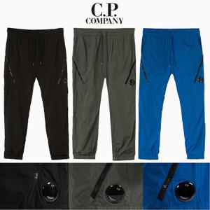 CP 컴퍼니 크롬 R 가먼트 트랙 카고 팬츠 블랙 카키 블루 10CMPA051A 005904G
