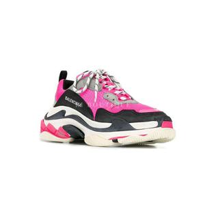 발렌시아가 트리플S 스니커즈 핫핑크 524039 W09OH 6470