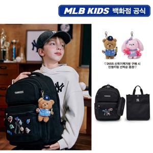 [MLB키즈PG] [580G] 태그 라이트 신학기 책가방 세트 (7ABKB016N-50BKS)