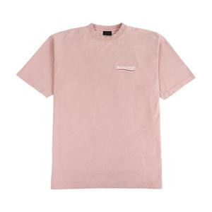 발렌시아가 여성 로고 반팔티 641655 TKVJ1 1764