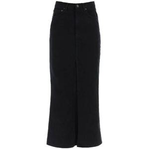 발렌시아가 데님 롱 스커트 744975 TNW11 1700