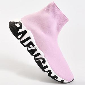 발렌시아가 스피드러너 그래피티 여성 스니커즈 핑크 605942 W2DB7 5691