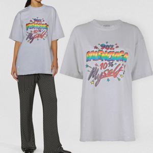 [발렌시아가] 빈티지 로고 오버핏 반팔 티셔츠 (641655 TMVH3 9012)