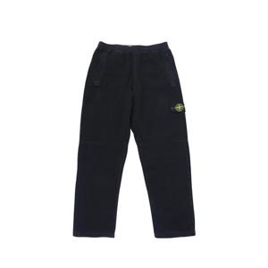 스톤아일랜드 로고 아플리케 가먼트 플리스 팬츠 791560854 V0029