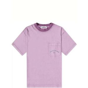 스톤아일랜드 216X4 Marina 라이트 코튼 저지 티셔츠 마리나 가먼트다잉 7815216X4 V0045