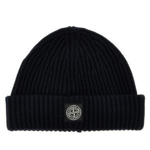 스톤아일랜드 N22C3 풀립 RWS 울 로고 패치 비니 8115N22C3V0020