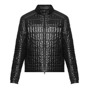 25FW 몽클레어 남성 라스네 퀼트 패디드 바이커 자켓 블랙 1A00097 M7563 999