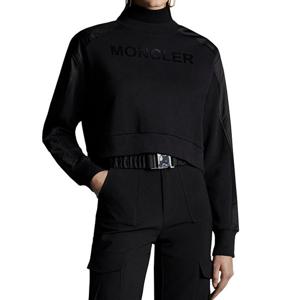 21FW 몽클레어 로고 크롭 맨투맨 8G00002 809LC 999