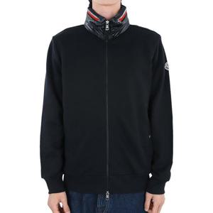 23 FW 몽클레어 남성 와펜 패치 하이넥 집업 자켓(네이비) 8G00037 89A5W 778