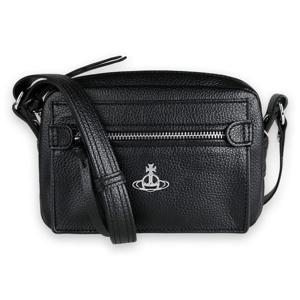 비비안웨스트우드 여성 안나 지퍼 포켓 크로스백(블랙) 4803001DU S000D N403