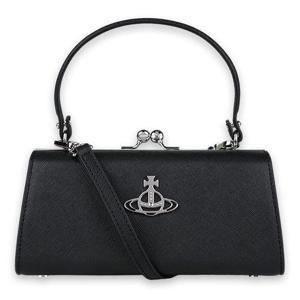 비비안웨스트우드 여성 돌 XL 프레임 펄스 토트백(블랙실버) 4B01000RW S0021 N401