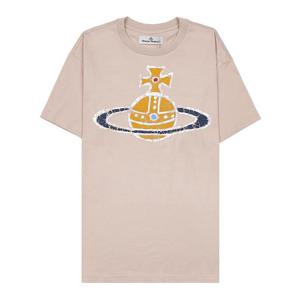 [비비안 웨스트우드] 남성 클래식 오브 티셔츠 3G01001L J001M P405