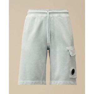 시피 컴퍼니 CP COMPANY 25 Cotton Diagonal Fleece Cargo Shorts 18CMSB101A 110044R 800