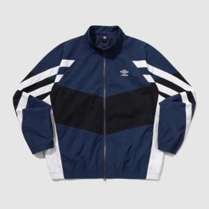 M 엄브로바람막이 LQC UQ121CJK13-NVY 더블데커 스탠넥 블루종 바람막이 자켓 / NAVY
