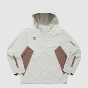 M 엄브로바람막이 LQC UQ123SJK11-WBE 브로텍트 후드형 쉘자켓 WHITE BEIGE