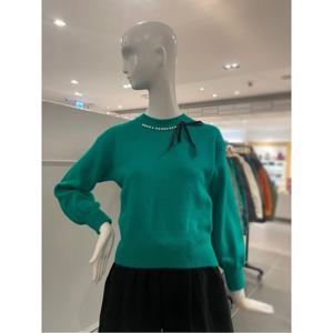 르니앤맥코이 리본 진주장식 니트 (MN01KN708FJY)