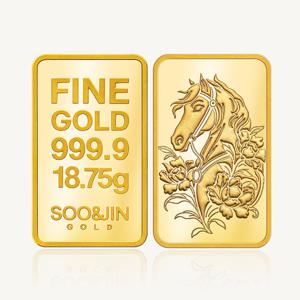수앤진골드 말 골드바 24K 순금 18.75g