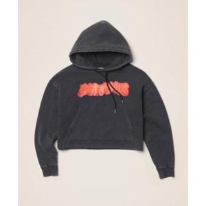 자크뮈스 클레이 로고 크롭 후디 223js050