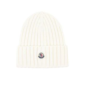 몽클레르 스몰 와펜 로고 패치 울 비니 3B00036 A9327 030