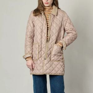 [올앤선드리]코듀로이 칼라 퀼팅 자켓 A5S1J106