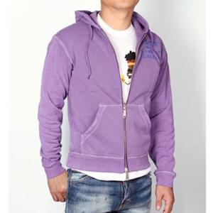 디스퀘어드 맨 DSQ 와일드앤터프 후드집업 74HG0004 바이올렛