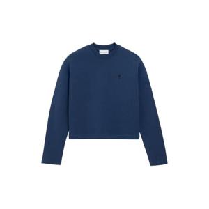 AMI Paris 아미 드 쾨흐 크롭 스웨트셔츠 E26FSW766730