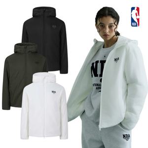 NBA 남녀공용 루즈핏 ESSENTIAL 웰론 경량 후드 패딩점퍼 554JJP010