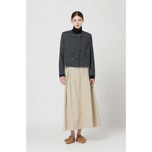 [CC콜렉트] 울 블렌드 라운드넥 크롭 자켓 (C253MSF002)