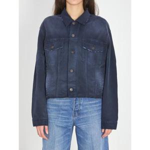발렌시아가 데님 자켓 856422 BLUE