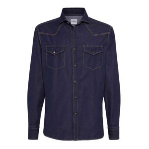 [BRUNELLO CUCINELLI] 라프리마 남성 셔츠 데님 MY6524008CJZ29 /8