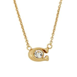 코치 시그니처 여성 목걸이 493112 GLD 110