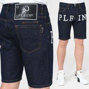 필립플레인 미코노스핏 남성 데님반바지 진청 MDT2472 PDE004N 14BP