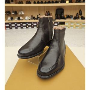 금강제화 바이오소프 남성 털부츠 ESPBOC5020MBIOF3 논슬립 소가죽 경량 브라운