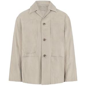 르메르 25SS 매스틱 박시 SB 워크웨어 린넨 자켓 OW1148 LF1350 200