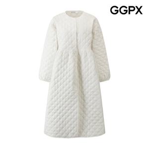 [지지피엑스]노카라 누빔 패딩 원피스 GPCOP003F