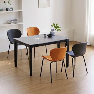 [베스트리빙] 루마니아 뮤즈 1200 4인 세라믹 식탁세트/의자4개