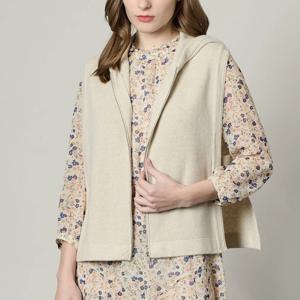 [올앤선드리]집업 후드 베스트 A5S1K501