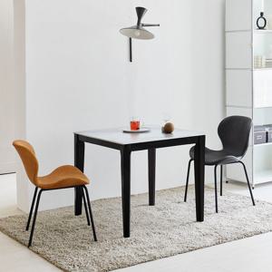 [베스트리빙] 루마니아 뮤즈 800 2인 세라믹 식탁세트