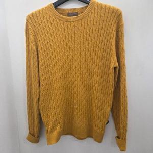 오스틴리드 HC17 남성 꽈배기 라운드 니트 AWR24754