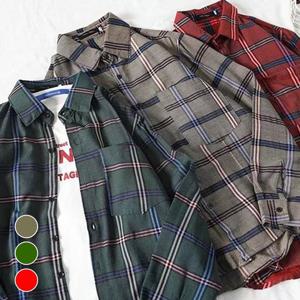 [모로엠]남성 트렌디 기본체크 남방 캐주얼 DMS-SHA-Q4232742