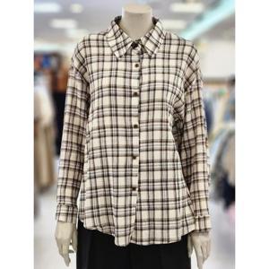 비지트인뉴욕 세이브존07 체크 셔츠블라우스 VB8LS631