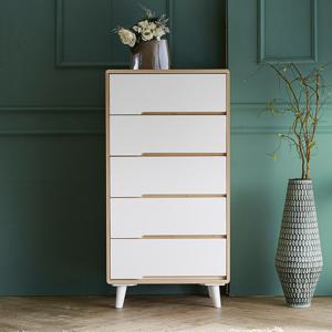 퍼스웰 도도스 심플라운드 600 5단 서랍장(DO_031)